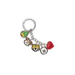 ANIMAL HEAD KEYCHARM